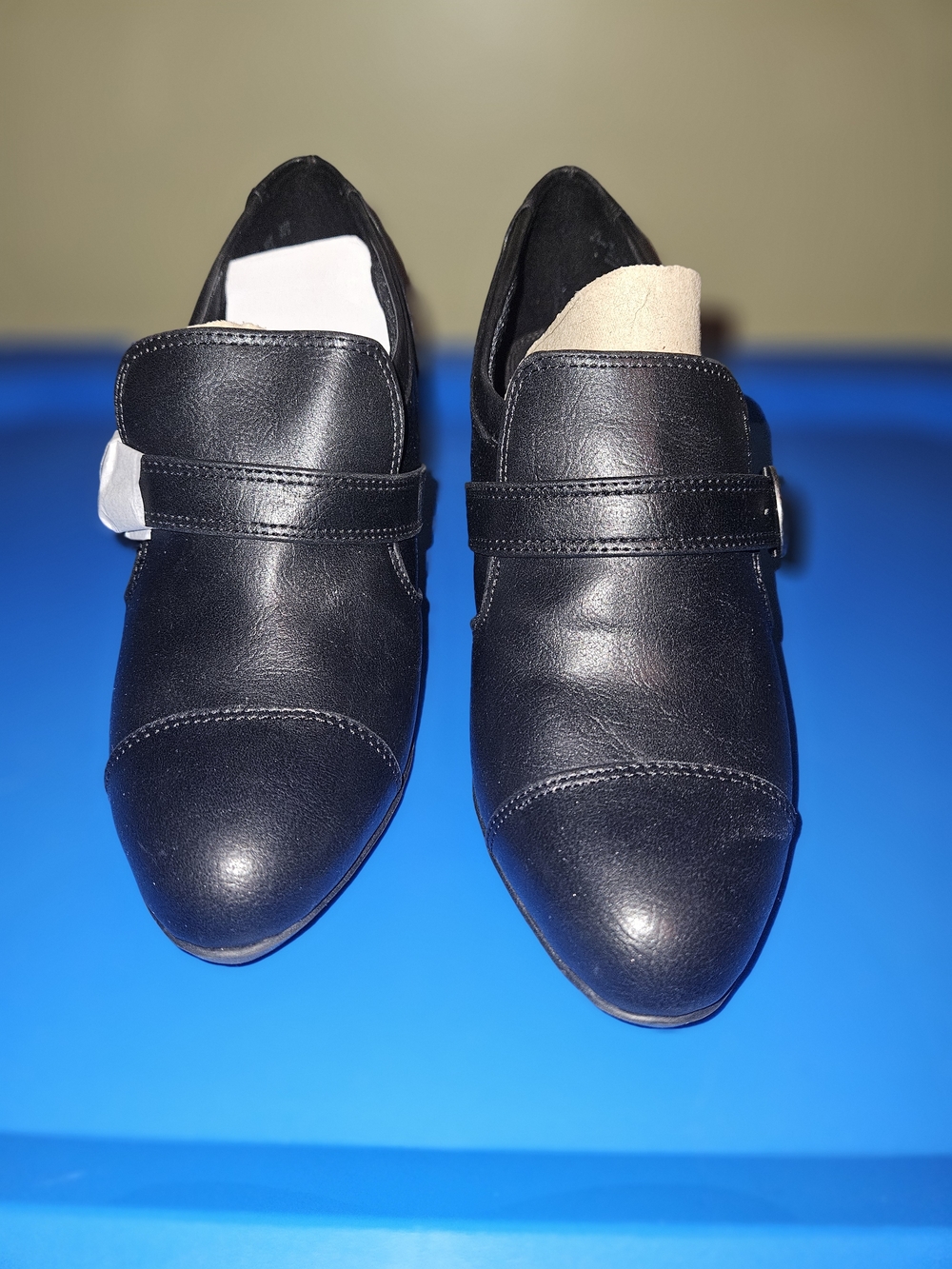Life Stride Classic Black Leather Women's Slip-On Booties